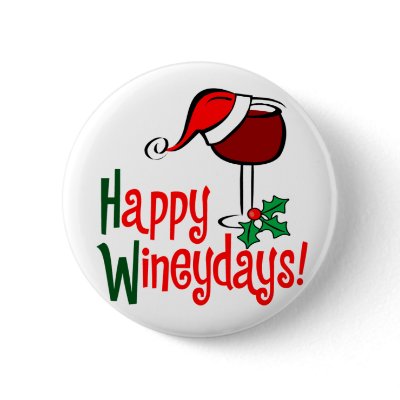 Happy Wineydays Button by WIneObsessions
