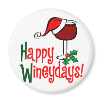 Happy WIneydays magnets