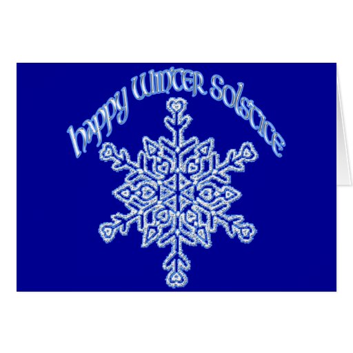 Happy Winter Solstice Card Zazzle