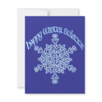 Happy Winter Solstice invitations by Giftsforeverything Happy Winter Solstice invitations