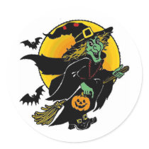 Happy Witch stickers