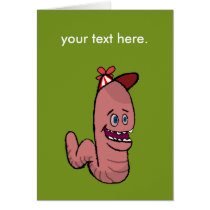 Happy Worm cards by antiboris Happy Worm cards