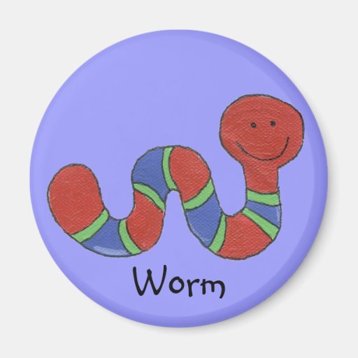 Happy Worm Zazzle