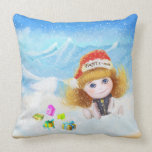 Happy x-mas cartoon doll Pillow pillows