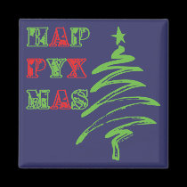 HAPPY XMAS magnets
