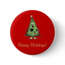 Happy Xmas Tree buttons