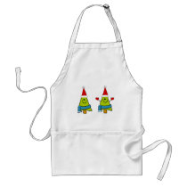 Happy XMas Trees aprons