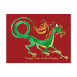 Happy year of the Dragon Postcard