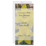 Happy Yellow Daffodils Rack Card Template