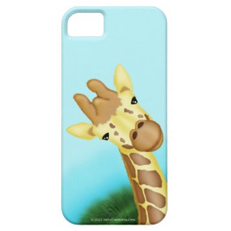 Happy Yellow Giraffe iPhone 5  Universal Case