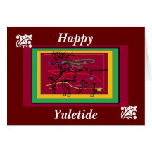 Happy Yuletide Card