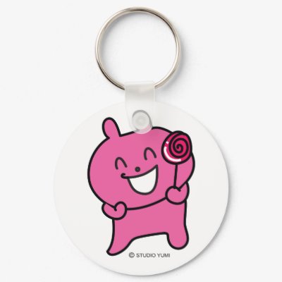 Happy Yummy Keyholder Keychain by studioyumi
