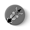 HAPPY ZEBRA BUTTON by nassosvakalis HAPPY ZEBRA BUTTON