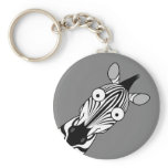 HAPPY ZEBRA KEYCHAIN