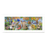 lillyarts, childrens wall art, zoo animals, wall