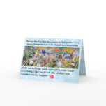 Happy Zoo Year Cartoon Animals Greeting Card