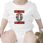 HappyBirthday Script  - ALPHA Alphabet Decorative Baby Creeper