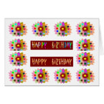 HappyDance Flower : HappyBirthday Happy Birthday Greeting Cards
