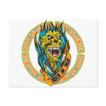 HAPPYHALLOWEENskull Post Cards