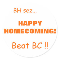 HAPPYHOMECOMING!, BH sez..., BeatD... - Customized Stickers