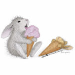 rabbit, rabbits, bunny, bunnies, whimsical, animal, animals, house-mouse, house, mouse, happyhopper, happyhoppers, sculpture, figurines, ice cream, relax, women, domestic, goddess, super, mom, lover, for, kids, teens, house mouse