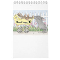 HappyHoppers® Wall Calendar - Single Page