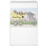 HappyHoppers® Wall Calendar - Single Page