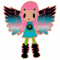 Harajuku Fairy (light) Photo Cut Out photo sculptures