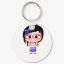 Harajuku Girl keychains