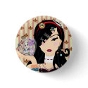 Harajuku Girl Mayumi buttons by sugaroverkill Harajuku Girl Mayumi buttons