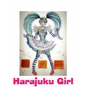Harajuku Girl t-shirts by desxms Harajuku Girl t-shirts
