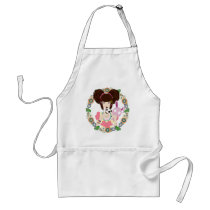 Harajuku Girl Yuriko - bordered aprons