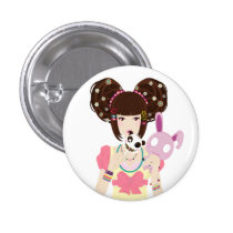 Harajuku Girl Yuriko buttons
