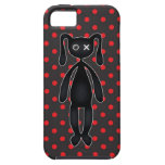 Harajuku Polka Dot Bunny in Red and Black iPhone 5 Cover