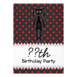 Harajuku Polka Dot Bunny in Red and Black Announcement