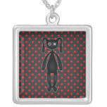 Harajuku Polka Dot Bunny in Red and Black Jewelry