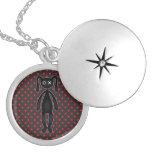 Harajuku Polka Dot Bunny in Red and Black Custom Jewelry