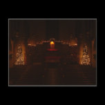 Harbison Chapel at Christmas Postcard