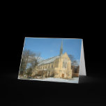 Harbison Chapel in Winter Card