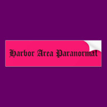 Harbor Area Paranormal Bumper Sticker bumper stickers