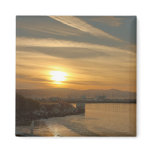 Harbor at Dawn 1 Magnet