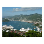 Harbor at St. Thomas Postcard