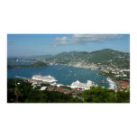 Harbor at St. Thomas Print