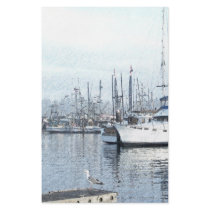 Harbor Boats Custom Stationery