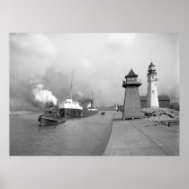 Harbor Entrance Print