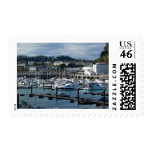 Harbor In Torquay Stamps