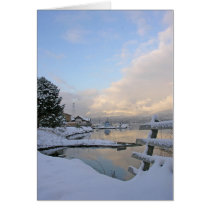 Harbor Marina Snow cards