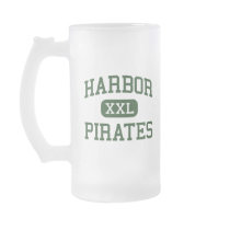 Harbor - Pirates - High - Santa Cruz California mugs by customteamsportswear Harbor - Pirates - High - Santa Cruz California mugs