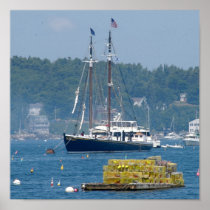Harbor Scene Posters