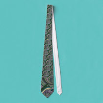 Harbor Seal Surfing necktie ties